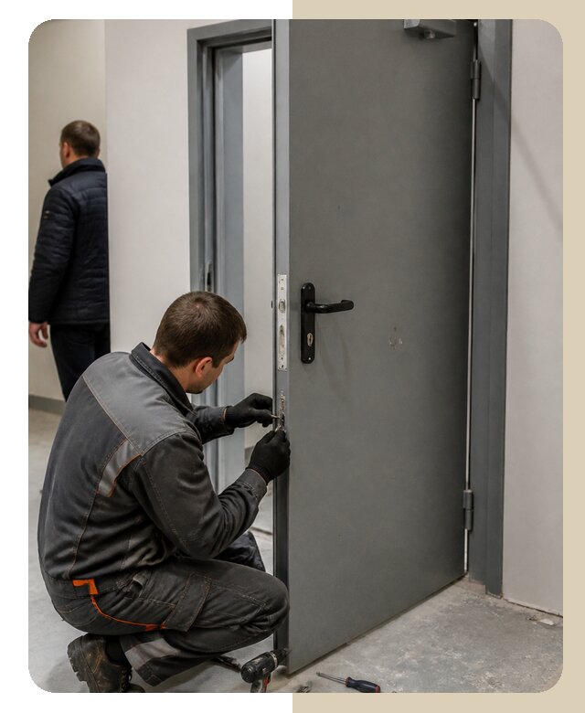 Ремонт противопожарной двери в Светлограде по цене 6603 р. | ДвериЛегко-Свт